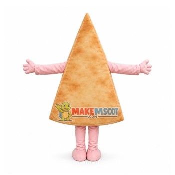 Pink Pizza Mascot Costume Pink Pizza Mascot Costume