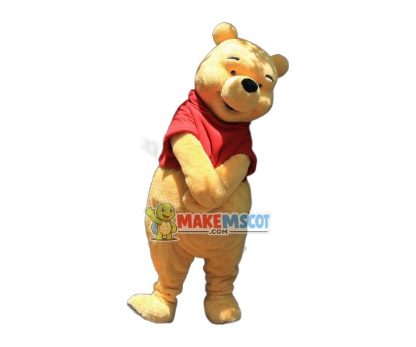 Superb Winnie the Pooh Mascot Costume Superb Winnie the Pooh Mascot Costume