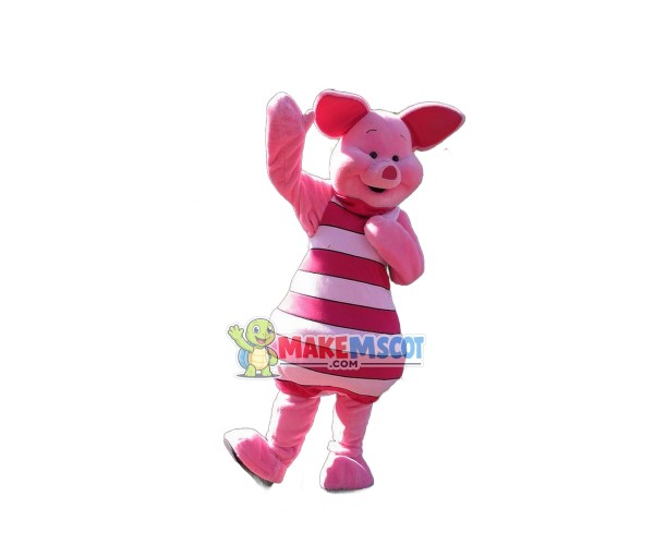 Superb Winnie The Pooh Piglet Pig Mascot Costume