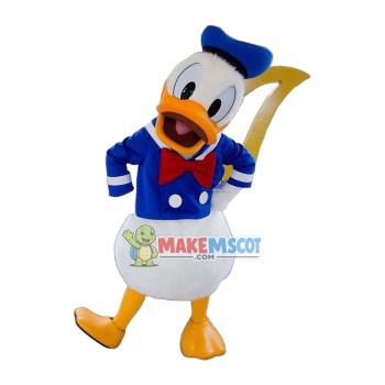 Superb Donald Duck Mascot Costume Superb Donald Duck Mascot Costume