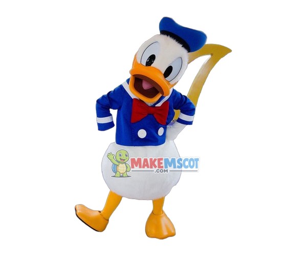 Superb Donald Duck Mascot Costume