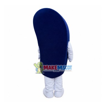 Blue Slipper Mascot Costume
