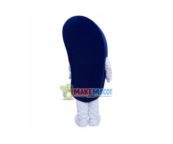 Blue Slipper Mascot Costume