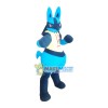 Superb Pokemon Pok Lucario Mascot Costume