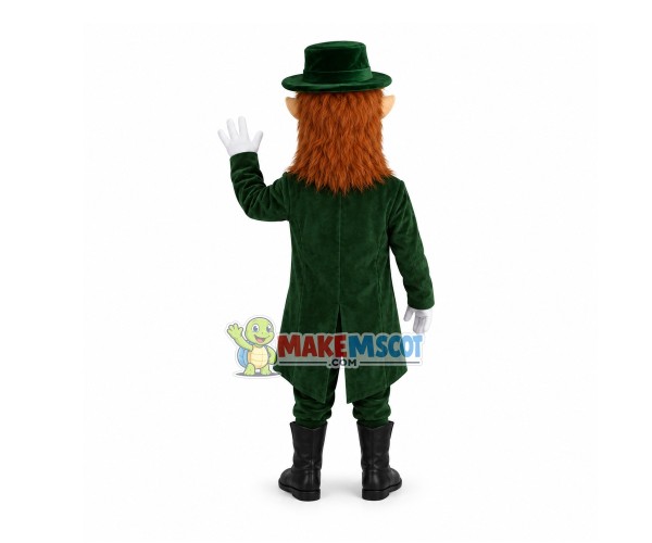Irish Leprechaun Mascot Costume Irish Leprechaun Mascot Costume