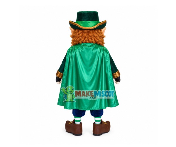 Leprechaun Elf Mascot Costume Leprechaun Elf Mascot Costume