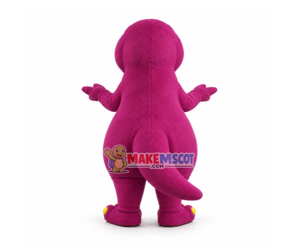 Barney Dinosaur Adult Mascot Costume