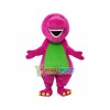 Cute Barney Dinosaur Mascot Costume