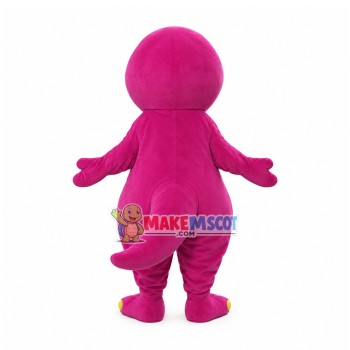 Cute Barney Dinosaur Mascot Costume Cute Barney Dinosaur Mascot Costume