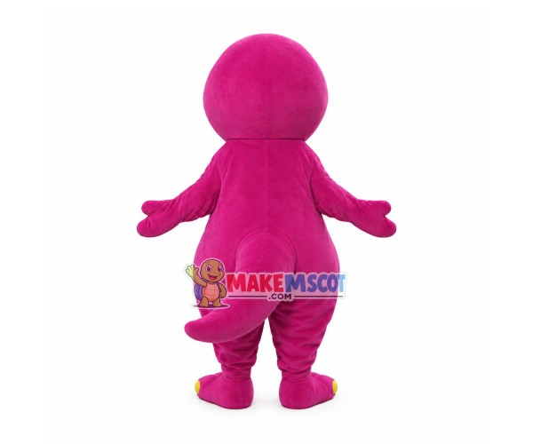 Cute Barney Dinosaur Mascot Costume Cute Barney Dinosaur Mascot Costume