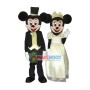 Cute Mickey & Minnie Mascot Costume