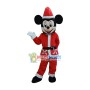 Happy Christmas Mickey Mascot Costume