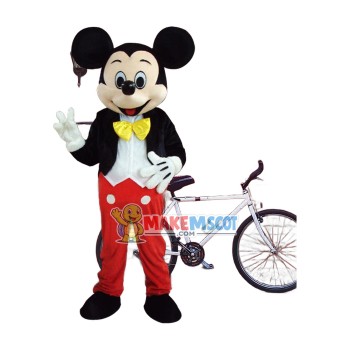 Lovely Mickey Mouse Mascot Costume Lovely Mickey Mouse Mascot Costume
