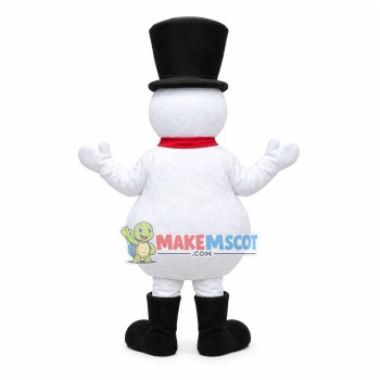 Lovely Christmas Snowman Mascot Costume Lovely Christmas Snowman Mascot Costume