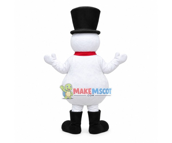 Lovely Christmas Snowman Mascot Costume Lovely Christmas Snowman Mascot Costume