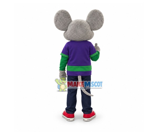 Chuck E. Cheese Mascot Costume ( US IN STOCK ) Chuck E. Cheese Mascot Costume ( US IN STOCK )