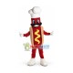 Chef Hot Dog Mascot Costume Chef Hot Dog Mascot Costume