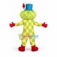 Superb Clown Mascot Costume Superb Clown Mascot Costume