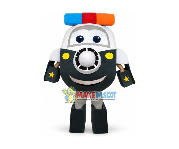 Super Wings Paul Mascot Costume Super Wings Paul Mascot Costume