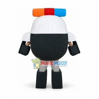 Super Wings Paul Mascot Costume Super Wings Paul Mascot Costume