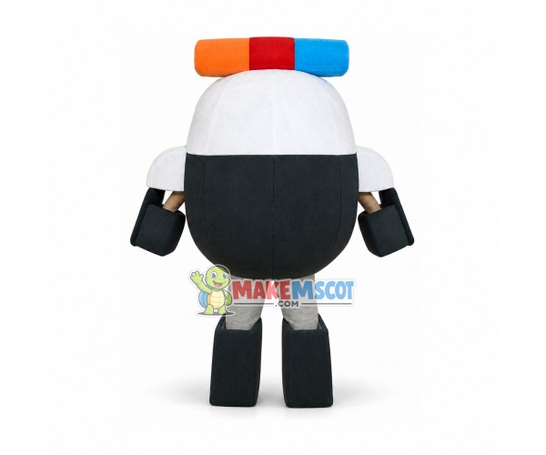 Super Wings Paul Mascot Costume Super Wings Paul Mascot Costume
