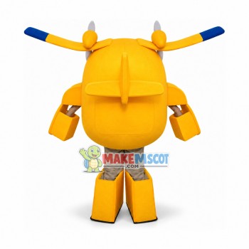 Super Wings Donnie Mascot Costume Super Wings Donnie Mascot Costume