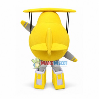 Super Wings Grand Albert Mascot Costume Super Wings Grand Albert Mascot Costume