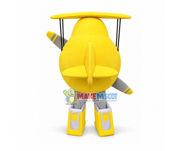 Super Wings Grand Albert Mascot Costume Super Wings Grand Albert Mascot Costume