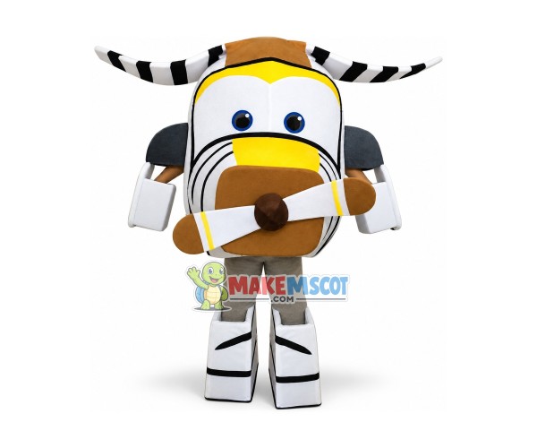 Super Wings Bello Mascot Costume Super Wings Bello Mascot Costume