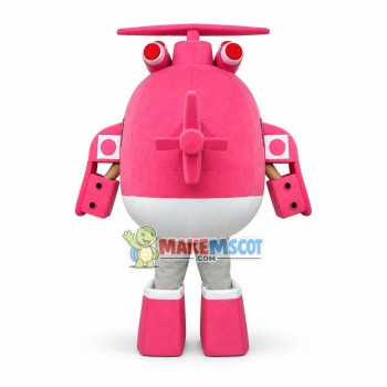 Super Wings Dizzy Mascot Costume Super Wings Dizzy Mascot Costume