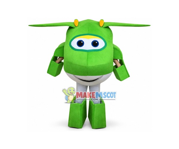 Super Wings Mira Mascot Costume Super Wings Mira Mascot Costume