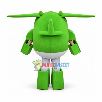 Super Wings Mira Mascot Costume Super Wings Mira Mascot Costume