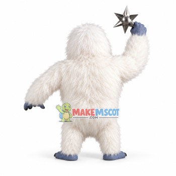 Abominable Snow Monster Yeti Mascot Costume Abominable Snow Monster Yeti Mascot Costume