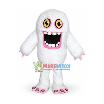 Big Snow Monster Yeti Mascot Costume