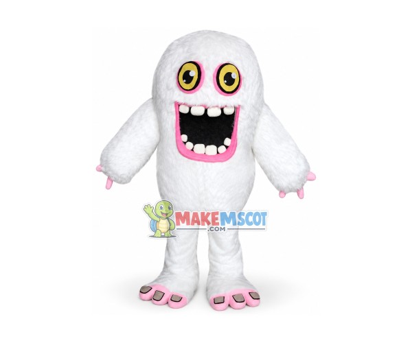 Big Snow Monster Yeti Mascot Costume Big Snow Monster Yeti Mascot Costume