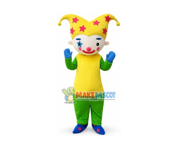 Affordable Clown Mascot Costume Affordable Clown Mascot Costume