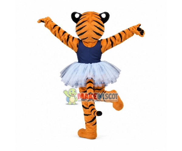 Beautiful Tiger Mascot Costume Beautiful Tiger Mascot Costume