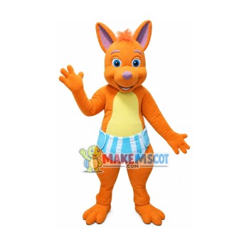 Kip Animal Wallaby Mascot Costume