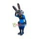 Police Bunny Mascot Costume Police Bunny Mascot Costume
