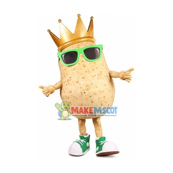 Potato King Mascot Costume