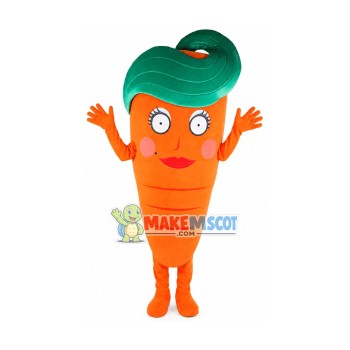 Funny Carrot Mascot Costume Funny Carrot Mascot Costume