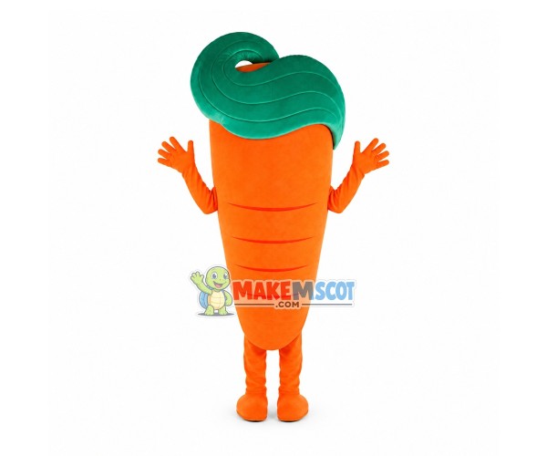 Funny Carrot Mascot Costume Funny Carrot Mascot Costume