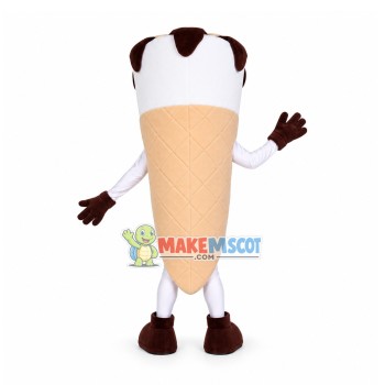 Cornetto Ice Cream Mascot Costume Cornetto Ice Cream Mascot Costume