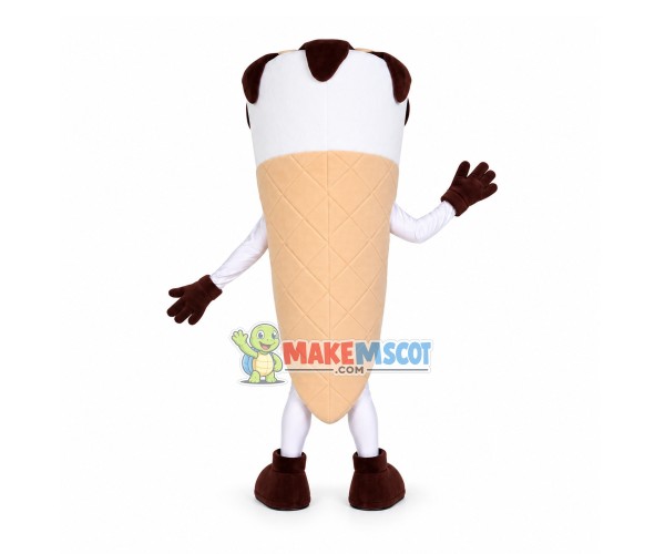 Cornetto Ice Cream Mascot Costume Cornetto Ice Cream Mascot Costume