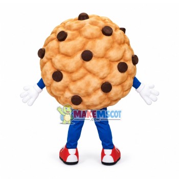 Happy Cookie Mascot Costume Happy Cookie Mascot Costume