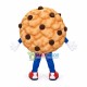 Happy Cookie Mascot Costume Happy Cookie Mascot Costume