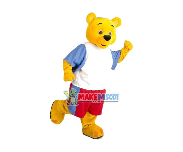 Winnie the Pooh Mascot Costume Winnie the Pooh Mascot Costume