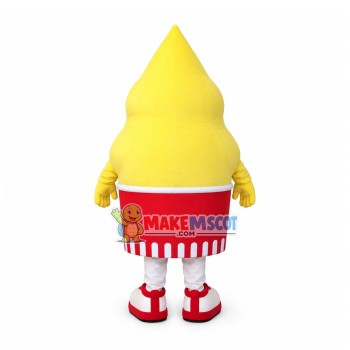 Superb Happy Ice Cream Mascot Costume