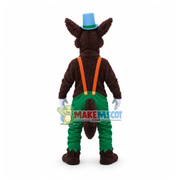Big Bad Wolf Mascot Costume Big Bad Wolf Mascot Costume