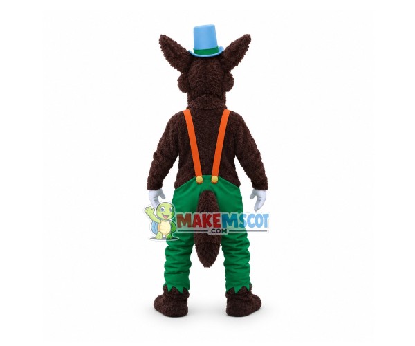 Big Bad Wolf Mascot Costume Big Bad Wolf Mascot Costume